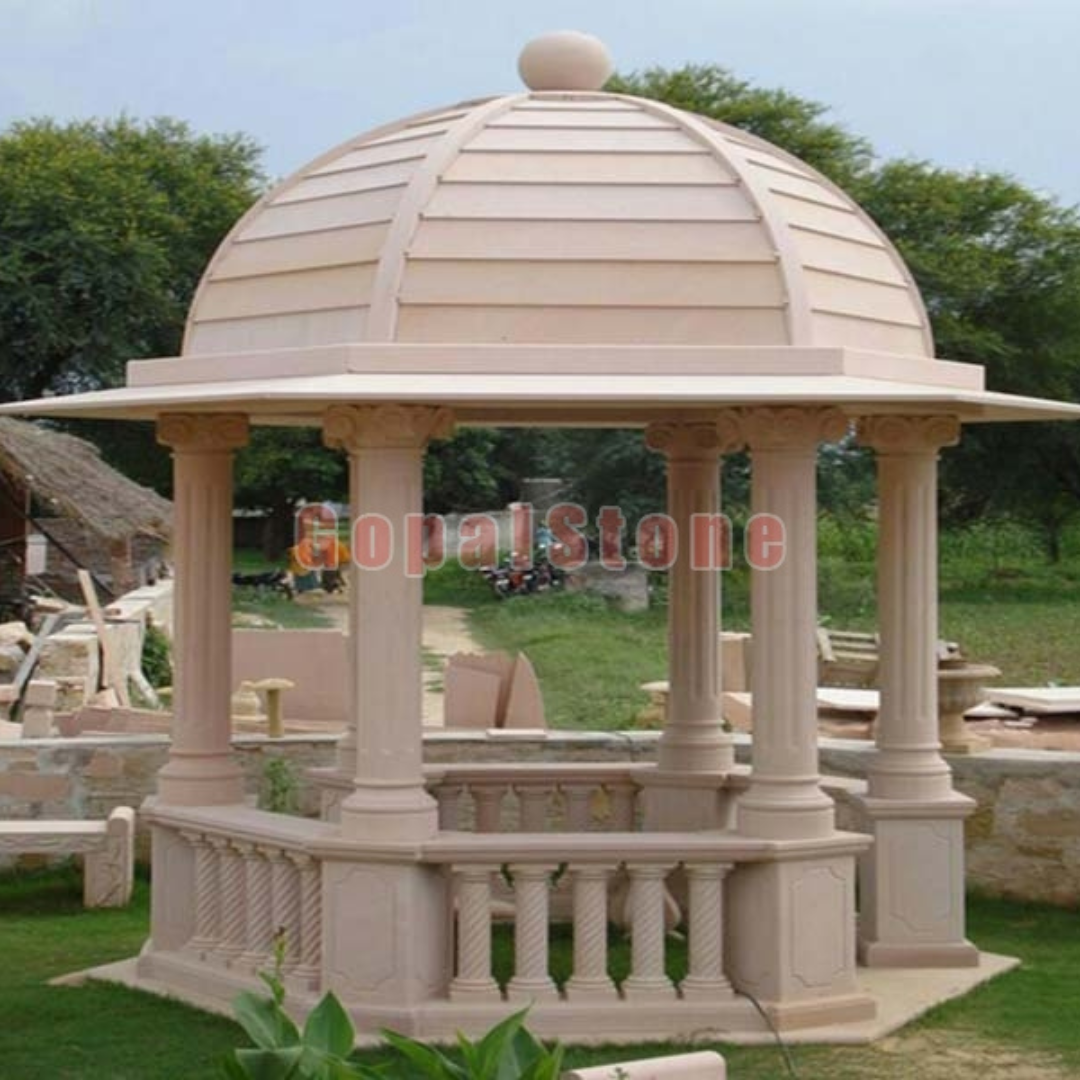 Garden Stone Gazebo Manufacturer and Supplier in Rajasthan